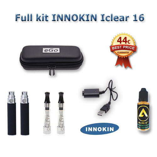 Full kit INNOKIN iClear 16 & Δώρο Eliquid ART 20ml